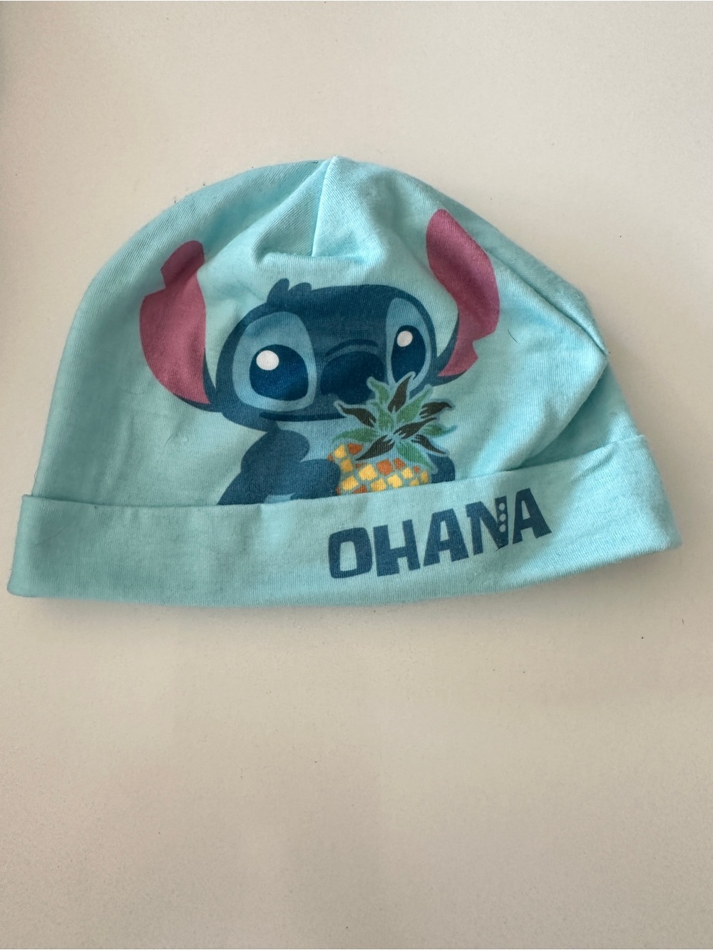Baby newborn Disney Ohana Lilo & Stitch hat 0-12 months